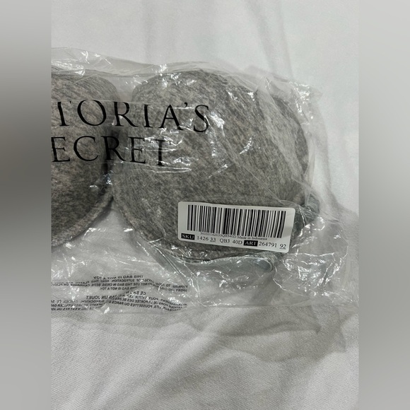 PINK VS Victoria Secret bra grey gray t-shirt wear everywhere lightly lined 40D - Picture 6 of 6